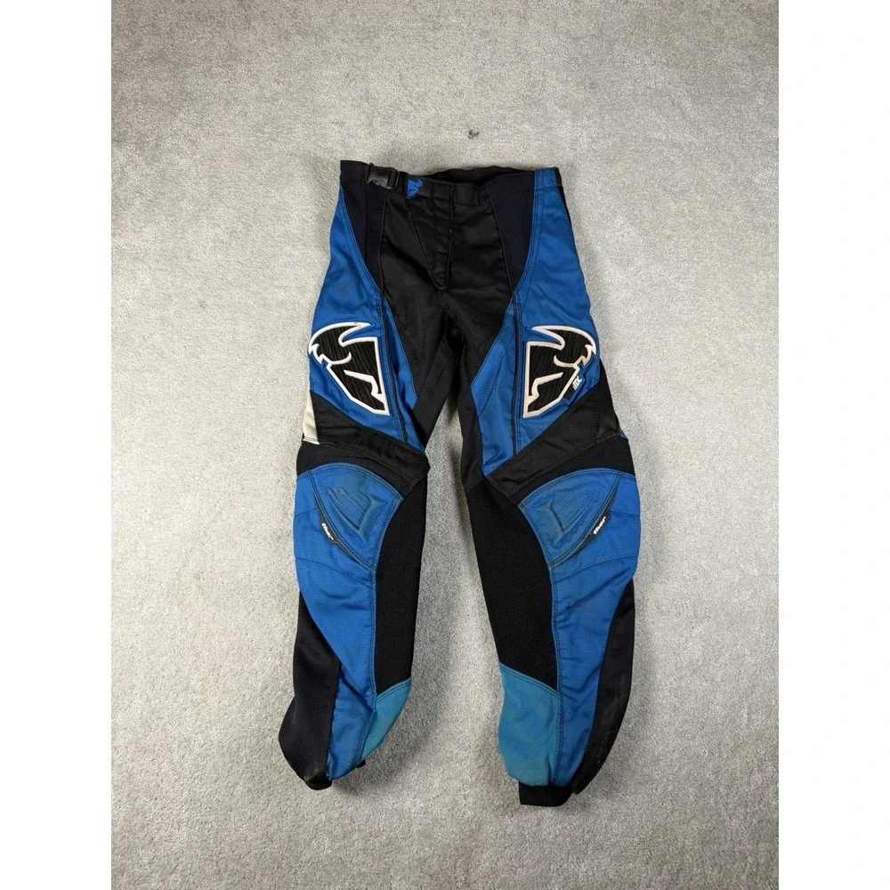Thor MX Pants Youth 26 Phase‎ Motocross Reinforced Seams Nylon Belted Padded